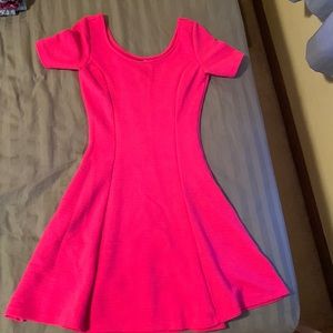 Divided brand hot pink dress size 4 excellent condition!